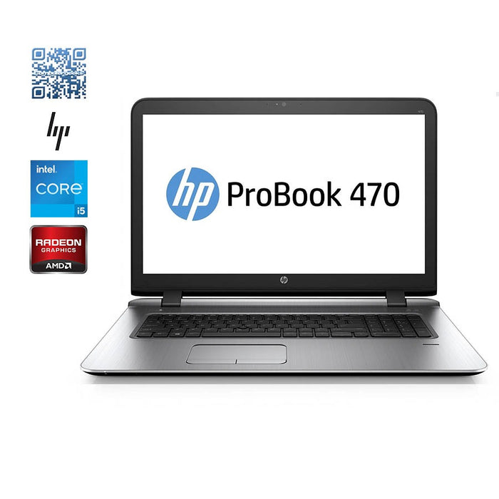 HP ProBook 470 G3 - 17,3" FHD - Intel Core i5 - 8GB RAM - 256 GB - Windows 11